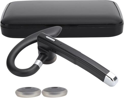 YYK-520 V5.0 Wireless Earphone, Rotatable Business Headset, Ultralight Design, Comfortable Fit, 120 Hours Standby with Charging Compartment in Saudi Arabia