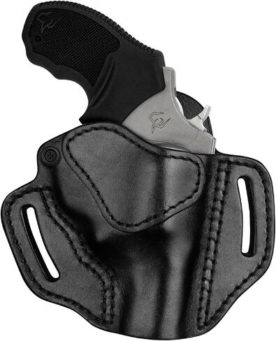 Leather OWB Pancake Holster for S&W J-Frame Revolver, 2-2.25 Inch Barrel in Saudi Arabia