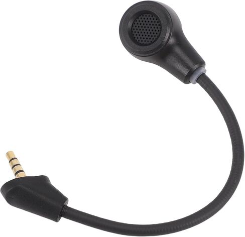 Mic Replacement for Cloud Wireless Gaming Headset Noise Cancelling Microphone, Flexible Design for Gaming Sessions 3.5mm Plug in Saudi Arabia