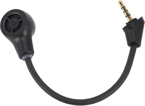 Mic Replacement for Cloud Wireless Gaming Headset Noise Cancelling Microphone, Flexible Design for Gaming Sessions 3.5mm Plug in Saudi Arabia