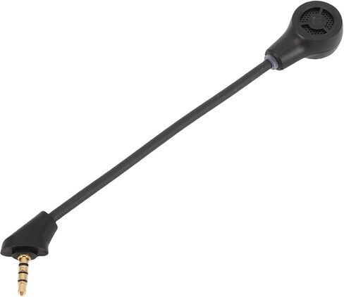 Mic Replacement for Cloud Wireless Gaming Headset Noise Cancelling Microphone, Flexible Design for Gaming Sessions 3.5mm Plug in Saudi Arabia