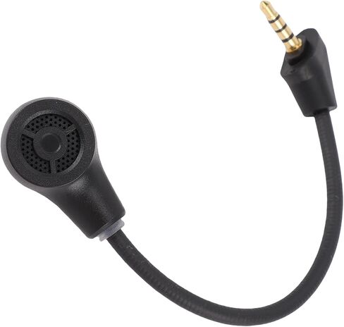 Mic Replacement for Cloud Wireless Gaming Headset Noise Cancelling Microphone, Flexible Design for Gaming Sessions 3.5mm Plug in Saudi Arabia