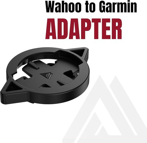 KOM Cycling Quarter Turn Adapter for Wahoo to Compatible with Garmin Computers - Mount Any Compatible with Garmin Computer onto an existing Mount in Saudi Arabia