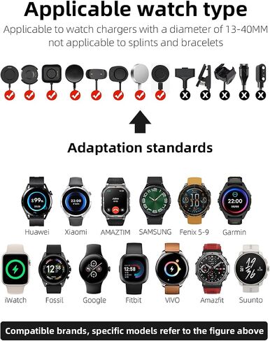 Universal Adjustable Smartwatch Charging Dock with Telescopic Stand in Saudi Arabia