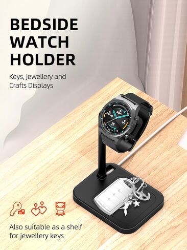 Universal Adjustable Smartwatch Charging Dock with Telescopic Stand in Saudi Arabia