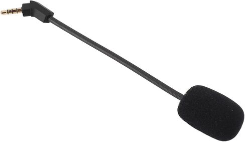 Replacement Headset Microphone Noise Cancelling for Gaming Headset Compatible with Cloud, Adjustable 3.5mm Mic for Clear Sound in Saudi Arabia