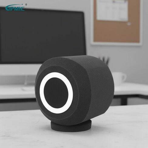 Baoblaze Cover Noise Reduction Windscreen Soundproof Guard with Compact Design and Lightweight Build Five Sided Sealing and Focused Suitable for Home Studio, Blue, C6 Capacitor in Kuwait