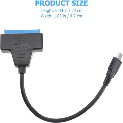 Baluue Type-c to Serial Ata 3.0 Data Cable USB 3.1 Adapter for Hard Drives in Kuwait