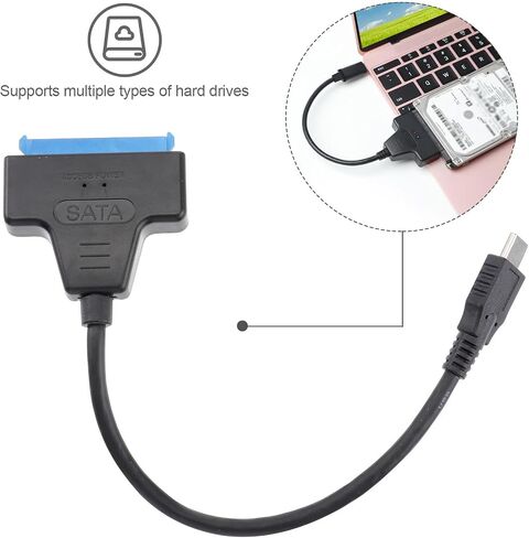 Baluue Type-c to Serial Ata 3.0 Data Cable USB 3.1 Adapter for Hard Drives in Kuwait