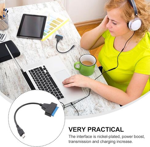 Baluue Type-c to Serial Ata 3.0 Data Cable USB 3.1 Adapter for Hard Drives in Kuwait