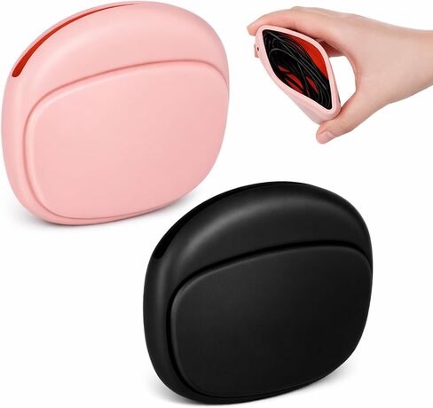2 Pcs Wired Headphone Case, Silicone Wired Headphone Organizer, Soft Pouch Earphone Storage Case for Storing Earphones Earbud Data Cable Keys Lipstick in Kuwait