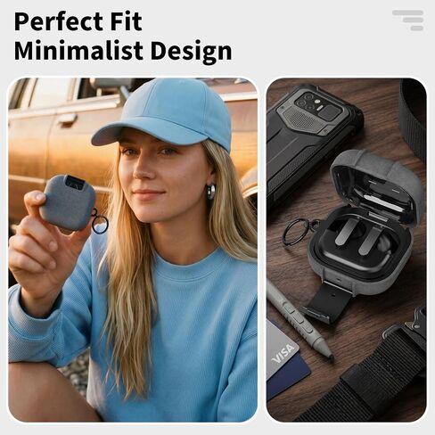 حافظة CCXNAS بقفل آمن لهاتف Galaxy Buds 4 Pro/Buds 4 مع حامل هاتف in Kuwait