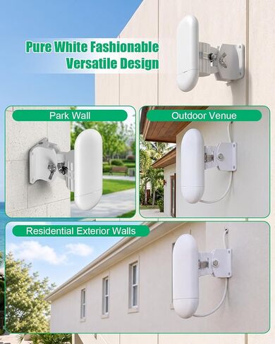 حامل تثبيت على الحائط مناسب لمحطة Ubiquiti Nanostation، مع علبة الكابلات in Kuwait