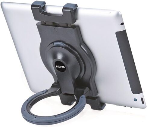 Aidata US-2001 Universal Rotating Adjustable Tablet Multi-Function Stand, Black Fits most 7" - 10" tablets, from the Kindle Fire to the iPad and iPad2, iPad Mini, iPad Mini2, iPad3 and iPad4 in Kuwait