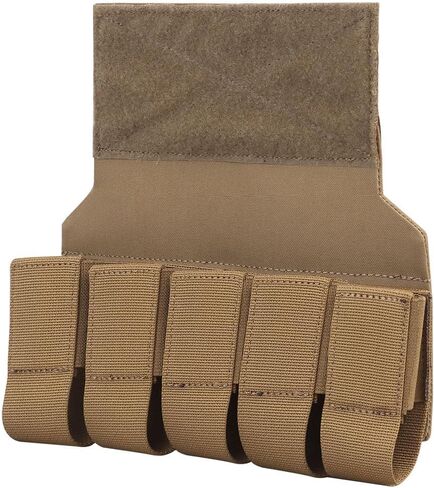 Quick Access 40mm 5 Round Hanger Hook Loop Drop Pouch Compatible with Plate Carrier, Tactical Vest, Chest rig or placards in Saudi Arabia