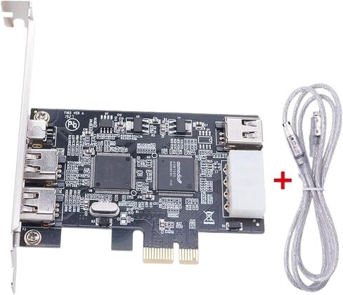 PCIe x1 4-Port IEEE 1394A Firewire Video Capture Card in Saudi Arabia
