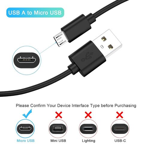 Meliya Micro USB Charger for Bose SoundLink Color Bluetooth Speakers I II, Wall Charging Cord for Bose SoundLink Mini 2 II, SoundLink Micro, Revolve Plus QC20 QC35 SoundSport Free Headphones in Saudi Arabia