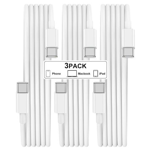 2 Pack 6FT USB C Cable, Multiple Charging Cord with Type C & Lightning Port in Saudi Arabia