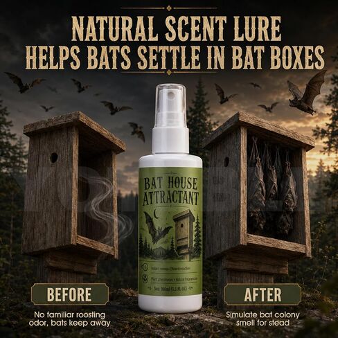 Bat Attractant Spray for Bat House, Simulated Smell, 100ml in Saudi Arabia