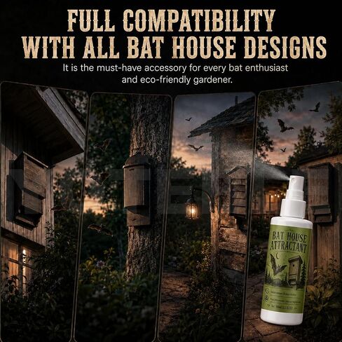 Bat Attractant Spray for Bat House, Simulated Smell, 100ml in Saudi Arabia