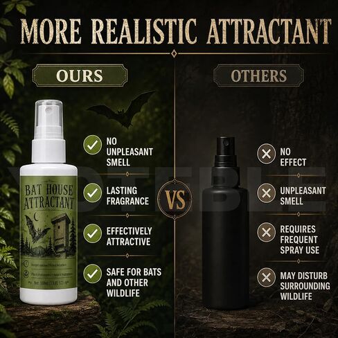 Bat Attractant Spray for Bat House, Simulated Smell, 100ml in Saudi Arabia
