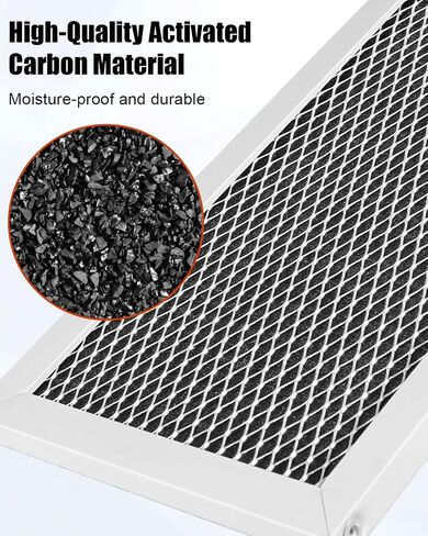 Microwave Charcoal Filter Fit for GE JVM6175EF1ES JVM6175EK2ES JVM6170DFWW in Saudi Arabia