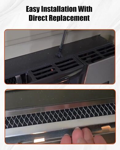 Microwave Charcoal Filter Fit for GE JVM6175EF1ES JVM6175EK2ES JVM6170DFWW in Saudi Arabia