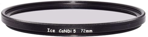 ICE 72mm CPL / 5 Stop ND Combo Filter Circular Polarizer / ND32 Optical Glass Wide Angle Candi-5 Ideal for Waterfalls in Kuwait