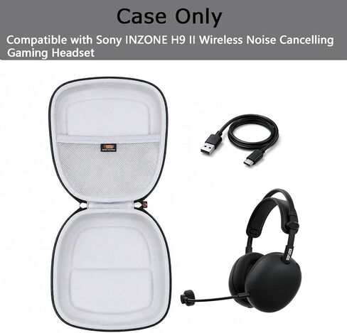 Hard Case Compatible with Sony-INZONE H9 II /H6 Air Gaming Headset in Kuwait