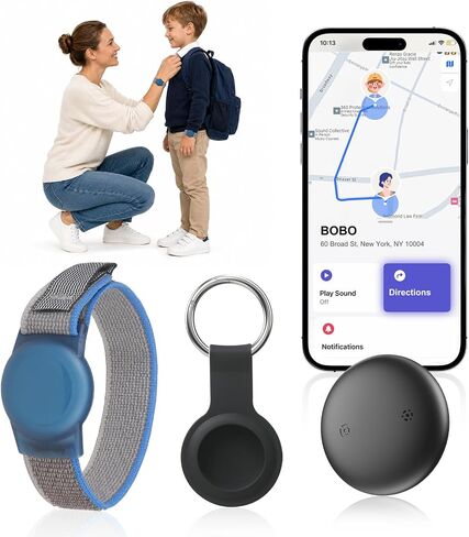 GPS Tracker for Kids & Seniors, Real-Time Location Tracker Pink in Saudi Arabia