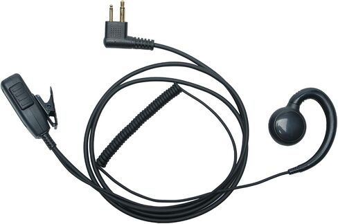 10 Pack Earpiece Headset with PTT Compatible with Motorola cp200 in Kuwait