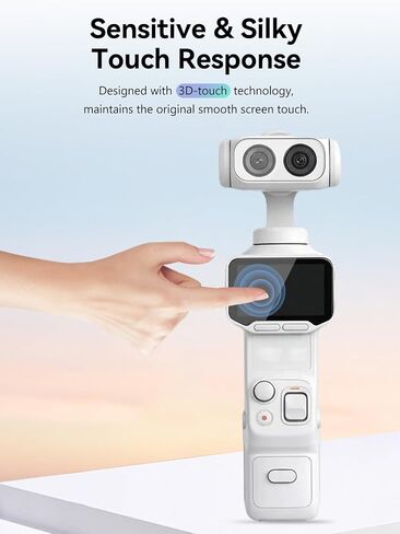 for Insta360 Luna Ultra,2-in-1 Screen & Lens Protective Film Kit,9H Tempered Glass Anti-Scratch Cover,Bubble-Free Installation,HD Clarity in Kuwait