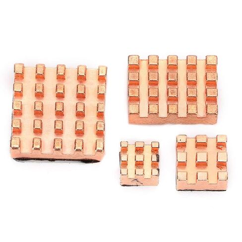 Pure Copper Heatsink for Ras Pi 4B Cooling Kit (Pure Copper Heat in Kuwait