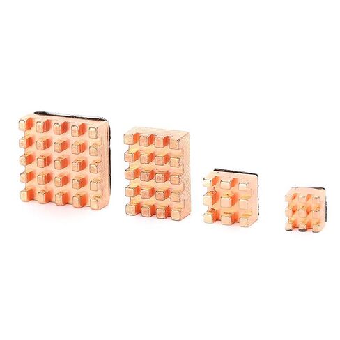Pure Copper Heatsink for Ras Pi 4B Cooling Kit (Pure Copper Heat in Kuwait