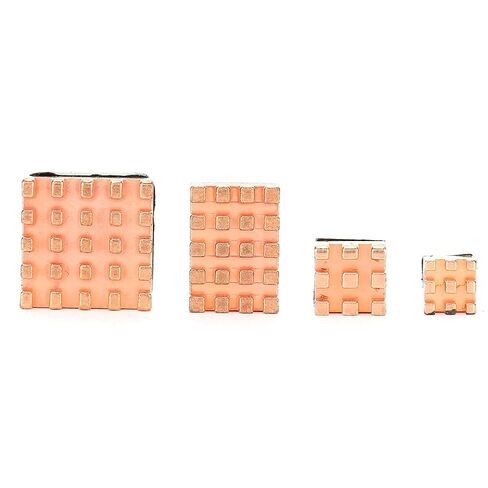 Pure Copper Heatsink for Ras Pi 4B Cooling Kit (Pure Copper Heat in Kuwait