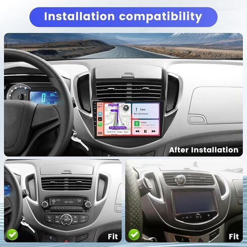 Inefala 9" Radio for Chevrolet Chevy Trax 2014-2016 CarPlay Stereo Screen in Saudi Arabia