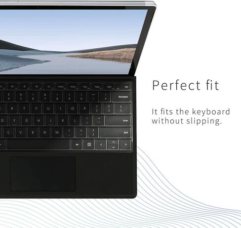 Keyboard Cover Protector Skin for Microsoft Surface Laptop 5 (2022 Release) / Laptop 4 / Laptop 3 13.5''/15'', Premium Ultra Thin, High Transparency, US Keyboard Layout in Saudi Arabia