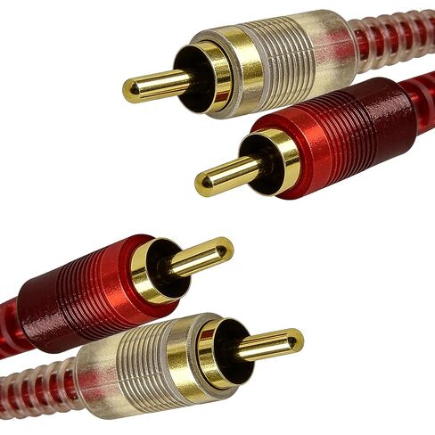 HTDYOO RCA Cables, 2 RCA Stereo Audio Cable - 5 Feet. in Saudi Arabia