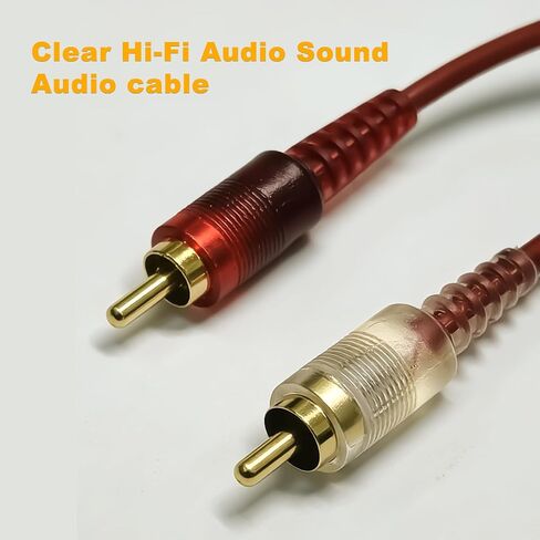 HTDYOO RCA Cables, 2 RCA Stereo Audio Cable - 5 Feet. in Saudi Arabia
