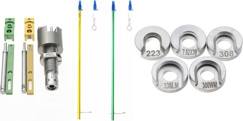 PCPS+Tight Tolerance Stainless COMPETITON Grade Priming Shell Holder Set+Color Matched Primer Tubes in Kuwait