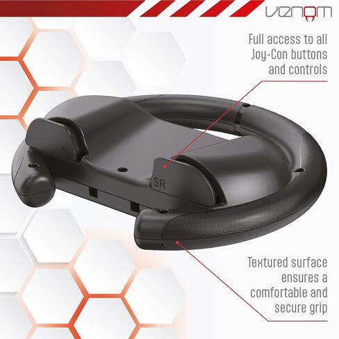 Venom Switch 2 Steering Wheel Twin Pack for Mario Kart World (Nintendo Switch 2) in Saudi Arabia