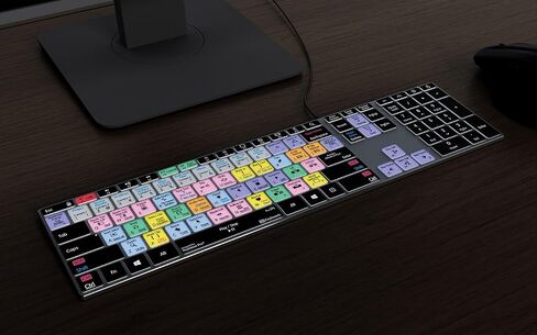 KB Covers Adobe Premiere Pro Backlit Aluminum Keyboard - Windows - US in Kuwait