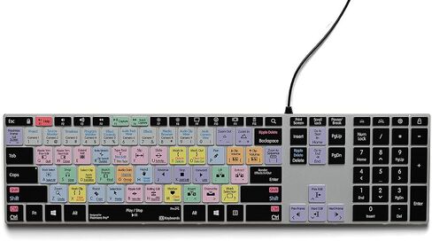 KB Covers Adobe Premiere Pro Backlit Aluminum Keyboard - Windows - US in Kuwait