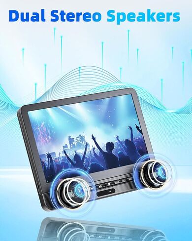 Desobry 12.5" Car DVD Player Dual Screen in Saudi Arabia