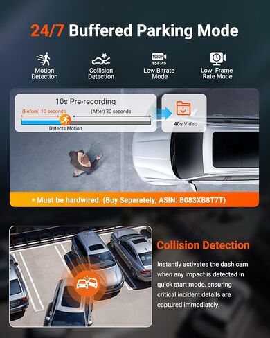 Vantrue N4S 3 Channel Dash Cam Front and Rear Inside in Saudi Arabia