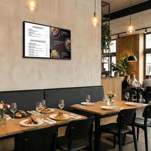 32-Inch Wall Mount Digital Signage, 10-Point Touch FHD Commercial Display in Saudi Arabia