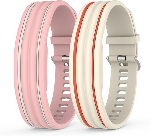 عبوتان من السيليكون لسوار Google Fitbit Air Active Band، حزام رياضي ناعم وخفيف الوزن مناسب للتمرين من أجل Fit Bit Air Fitness، إكسسوارات سوار معصم مقاوم للعرق والماء للنساء والرجال للعب/العمل/النوم in Kuwait