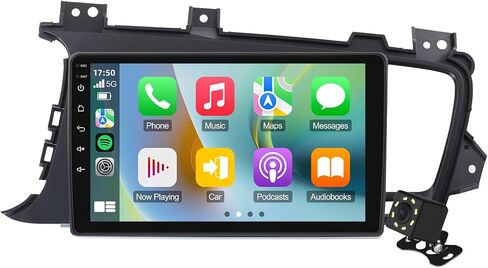 Double Din Linux Car Stereo for Kia Optima K5 2010-2013 with 9 Inch Touchscreen Radio Built-in Wireless Carplay/Android Auto/Bluetooth/FM/AUX-in/Steering Wheel Controls/Backup Camera in Saudi Arabia