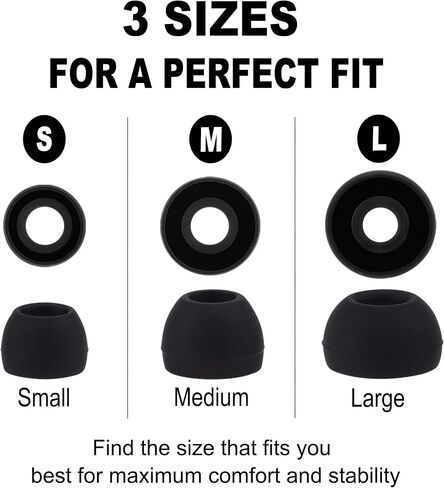 Replacement Ear Tips Compatible with JLab Go Sport+ / Go Air Sport in Kuwait