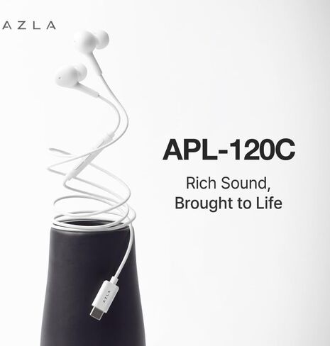 AZLA APL-120C USB-C Wired Earbuds with Mic for Apple iPhone 17/16/15 in Saudi Arabia